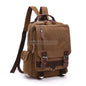 Womens Small Rucksack - Brown