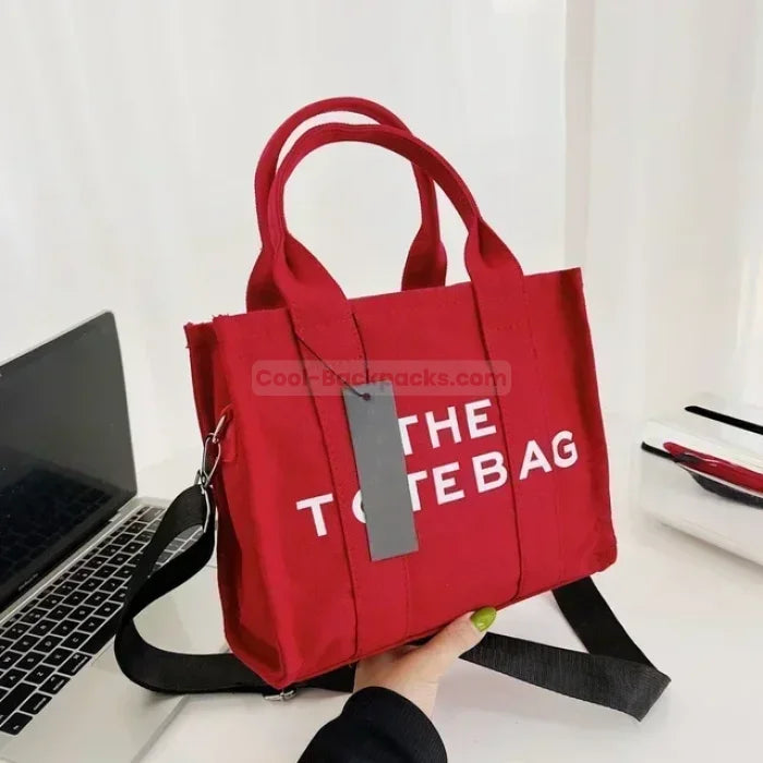 Womens Tote Backpack - Red / 22X25X12 CM