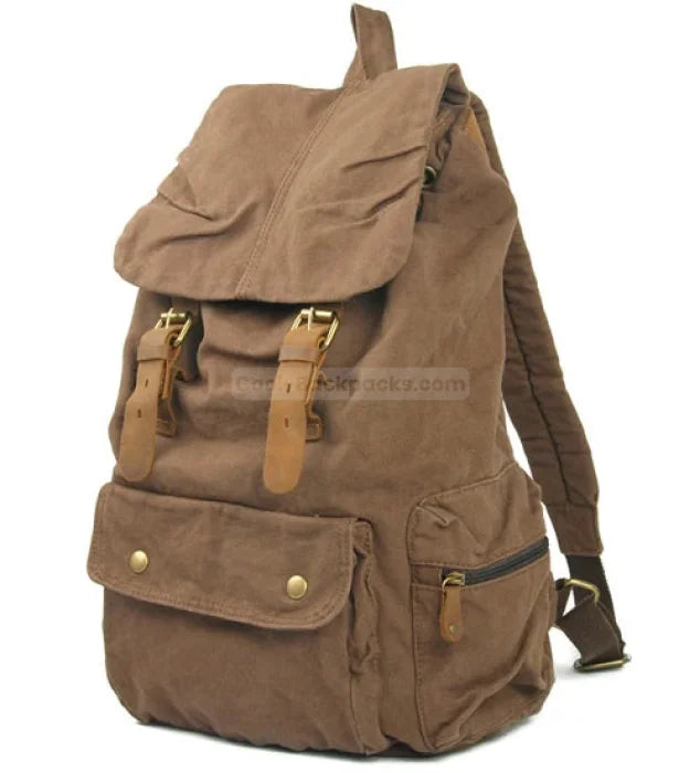 Womens Travel Rucksack - Brown