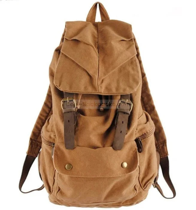 Womens Travel Rucksack - Camel