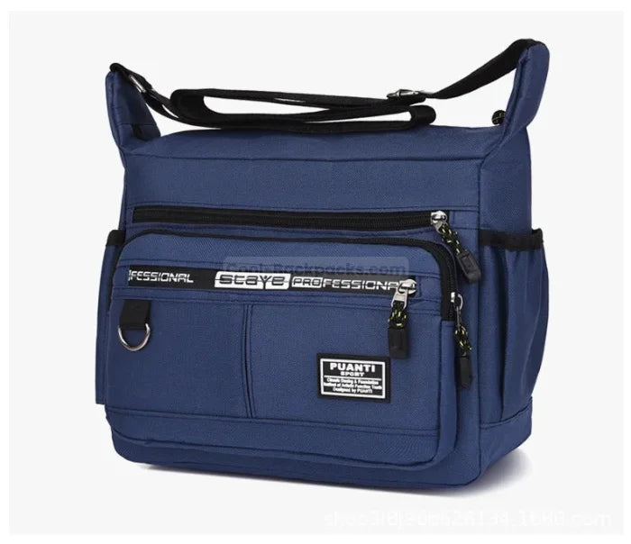 Work Messenger Bag - Blue