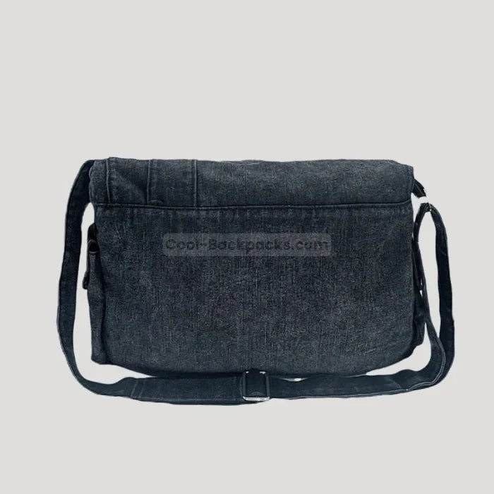 Y2K Messenger Bag - Black