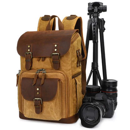 Yellow Camera Backpack - Yellow