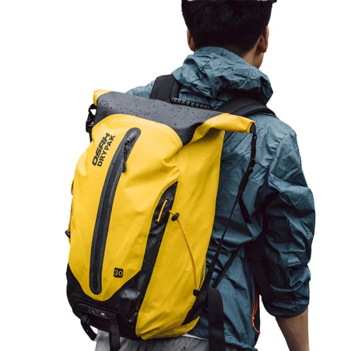 Yellow Motorcycle Backpack - Yellow