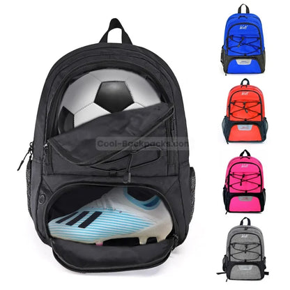 Youth Basketball Backpack - Black