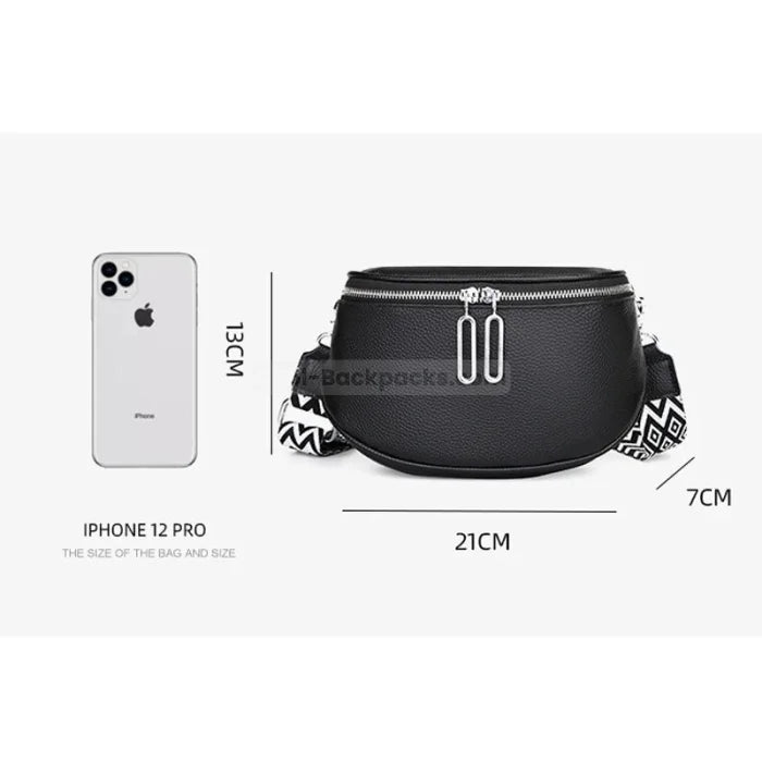 Zip Messenger Bag