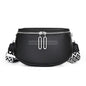 Zip Messenger Bag - Black