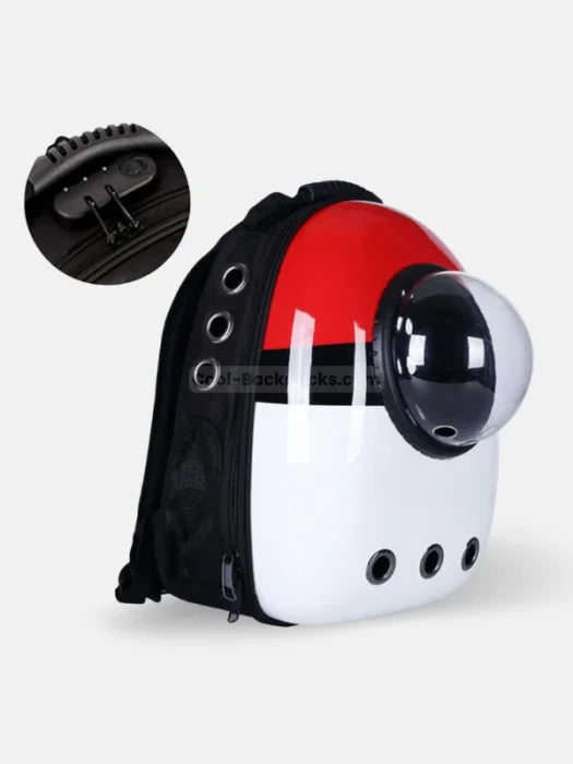 Pokeball Cat Backpack